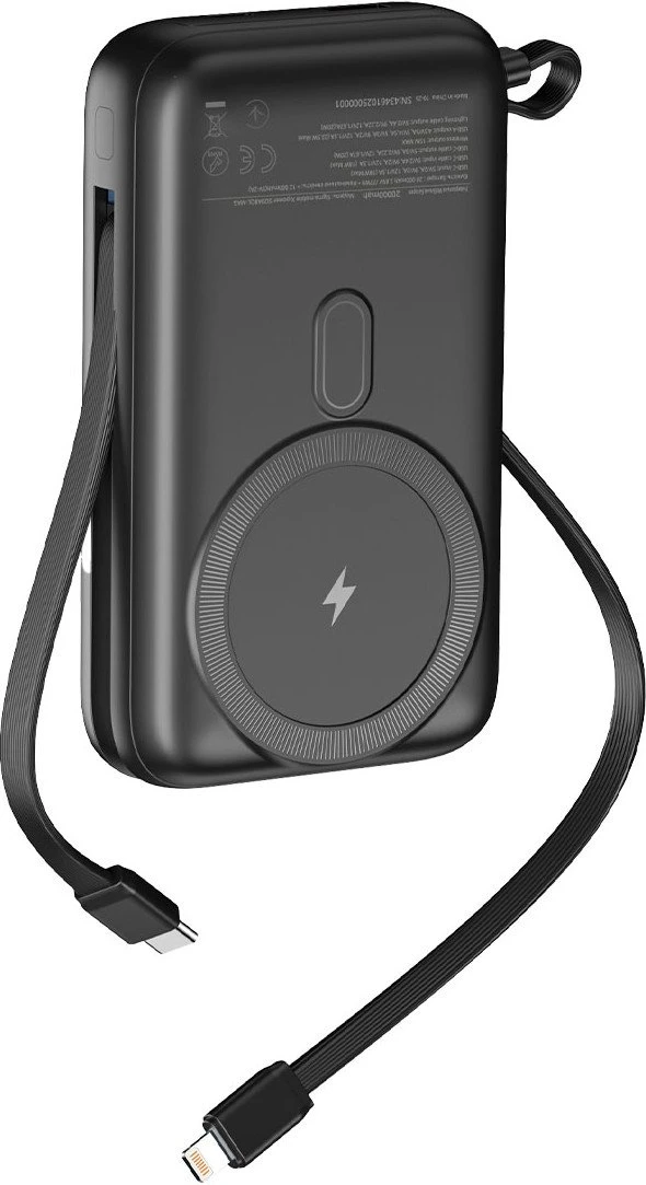 Sigma mobile X-power SI20A8QL-MAG 20000mAh 22,5W Black (4827798434611) (UA)