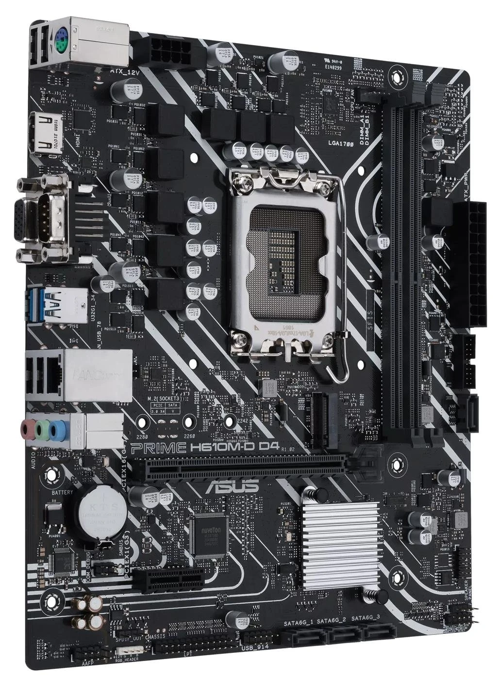 ASUS PRIME H610M-D DDR4 (90MB1A00-M0EAY0) EU