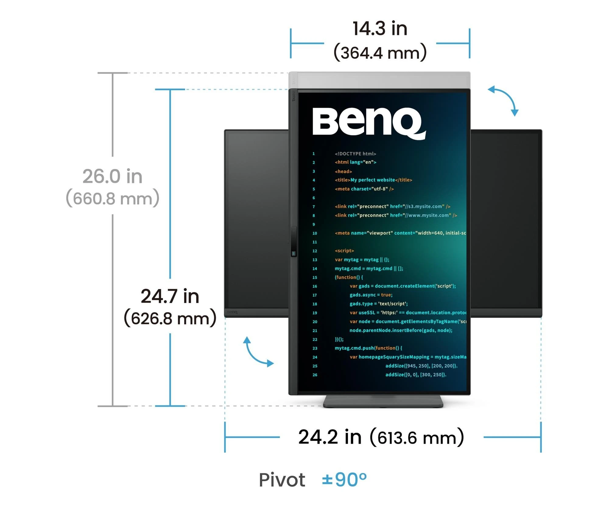BenQ RD270Q (9H.LPCLM.MBE) EU