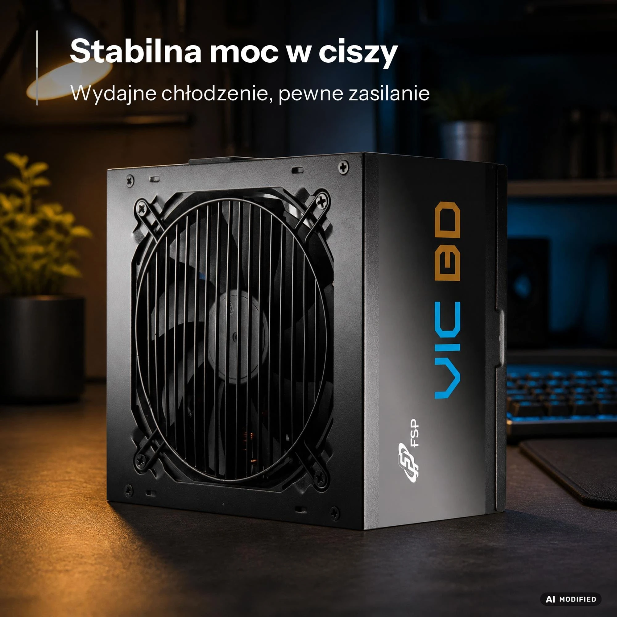 FSP/Fortron VIC 750W 80 Plus Bronze ATX 3.1 PCIe Gen 5.1 (POA7500202) EU