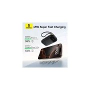 Baseus EnerFill FC31 Qpow 3 20000mAh 45W PD/3.0 QC/4.0 Black (E0028D00 / P10082105123-00) (UA)