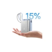 Baseus PicoGo 10000mAh 45W PD, QC, Galaxy Natural Titanium (P10076803853-00) (UA)