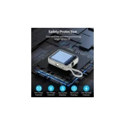 Choetech 10000mAh, 35W. PD/3.0, LED Display, buid-in type-C cabel, Silver (B832-SL) (UA)