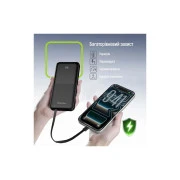 ColorWay 10 000 mAh DigiPower PD/22.5W, QC/4.0, Black (CW-PB100LP01BK) (UA)