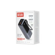ColorWay 10 000 mAh Urban PD/22.5W, QC/4.0, Gray (CW-PB100LP03GR) (UA)