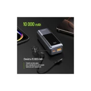ColorWay 10 000 mAh Urban PD/22.5W, QC/4.0, Gray (CW-PB100LP03GR) (UA)