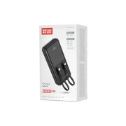 ColorWay 20 000 mAh DigiPower PD/22.5W, QC/4.0, Black (CW-PB200LP01BK) (UA)