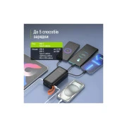 ColorWay 30 000 mAh PowerHub PD/22.5W, QC/4.0, Black (CW-PB300LP07BK) (UA)