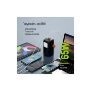 ColorWay 40 000 mAh NightWork PD/65W, QC/4.0, Black (CW-PB400LP06BK) (UA)