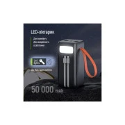 ColorWay 50 000 mAh PowerView PD/22.5W, QC/4.0, Black (CW-PB500LP02BK) (UA)