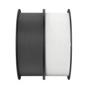 Пластик для 3D-принтера Creality PLA 2x1кг, 1.75мм, white+black (3301010337) (UA)