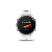 Смарт-часы Garmin Forerunner 170 Music, GPS, WiFi, Whitestone/Cloud Blue, GPS смарт-годинник (010-03920-11) (UA)
