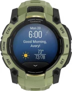 Смарт-часы Garmin Instinct 3 50mm AMOLED Green with Fern Green Band (010-03020-02) (UA)