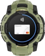 Смарт-часы Garmin Instinct 3 50mm AMOLED Green with Fern Green Band (010-03020-02) (UA)