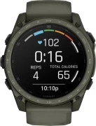 Смарт-часы Garmin tactix 8 - 51 mm AMOLED Cerakote Olive w. Applied Ballistics Ultralight (010-04553-11/10) (UA)