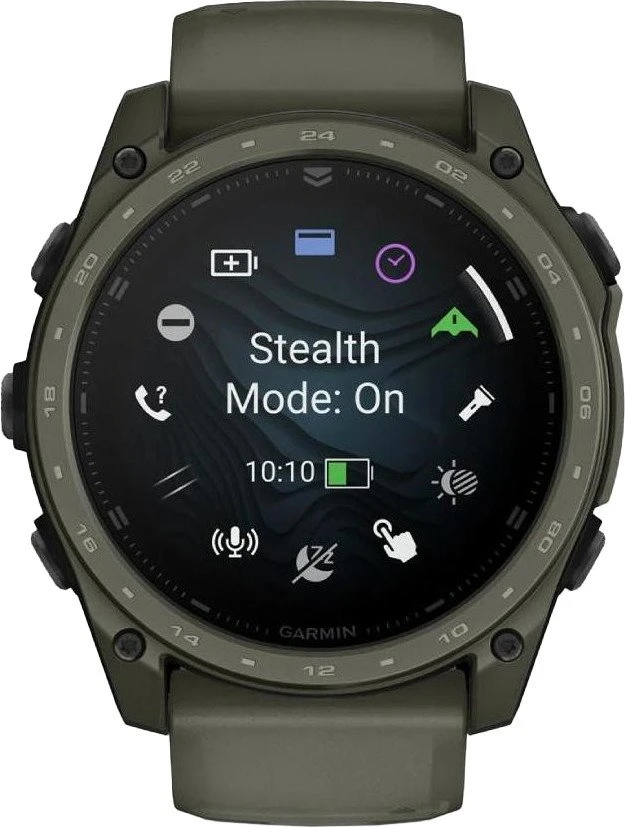 Смарт-годинники Garmin tactix 8 - 51 мм AMOLED Cerakote Olive з Applied Ballistics Ultralight (010-04553-11/10) (UA)