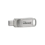 Wibrand 128GB Bee Silver USB 3.2/Type-C (WI3.2TC/BE128TC039S) (UA)