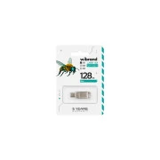 Wibrand 128GB Bee Silver USB 3.2/Type-C (WI3.2TC/BE128TC039S) (UA)
