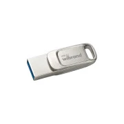 Wibrand 256GB Bee Silver USB 3.2/Type-C (WI3.2TC/BE256TC039S) (UA)