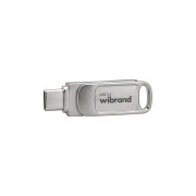 Wibrand 64GB Bee Silver USB 3.2/Type-C (WI3.2TC/BE64TC039S) (UA)