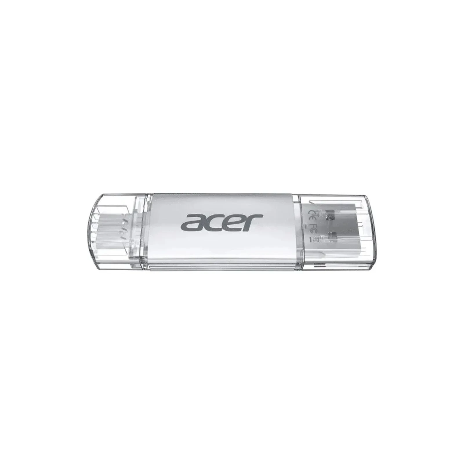 Acer 32GB UP300 Silver USB 3.2/Type-C (BL.9BWWA.588) (UA)