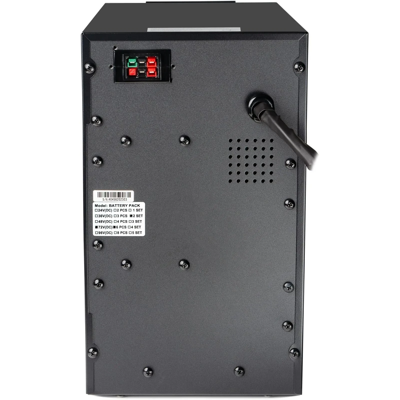 Батарея к ИБП Powercom MAC-2000/3000, 72VDC 12*12V/9Ah (EBP.MAC-2000/3000.72VDC -9AH) (UA)