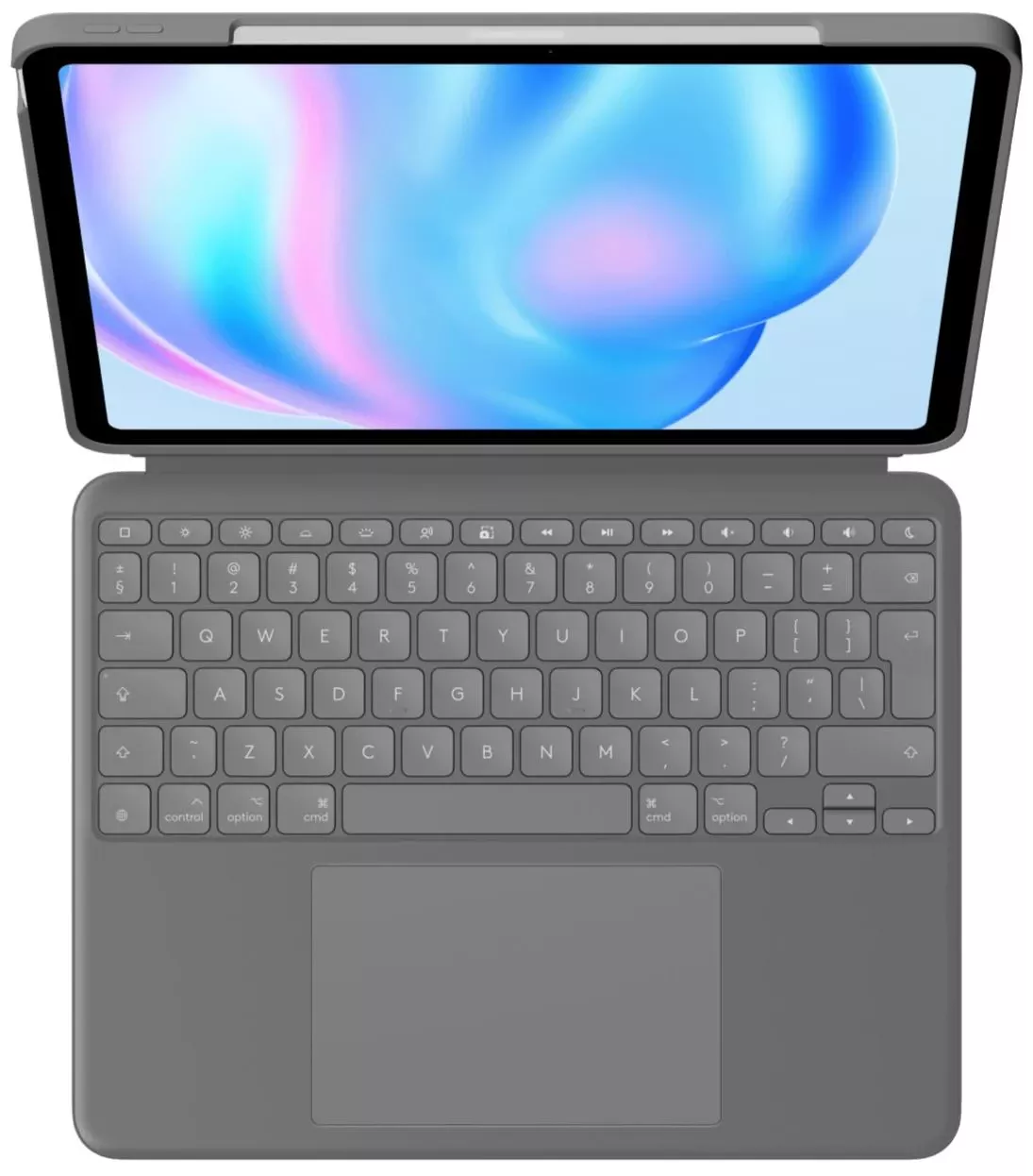 Чехол-клавиатура Logitech Combo Touch для Apple iPad Air 13 M2/M3 Oxford Grey (920-012618) (UA)