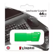 Kingston 64GB DataTraveler Exodia M Green USB 3.2 (KC-U2L64-7LG) (UA)
