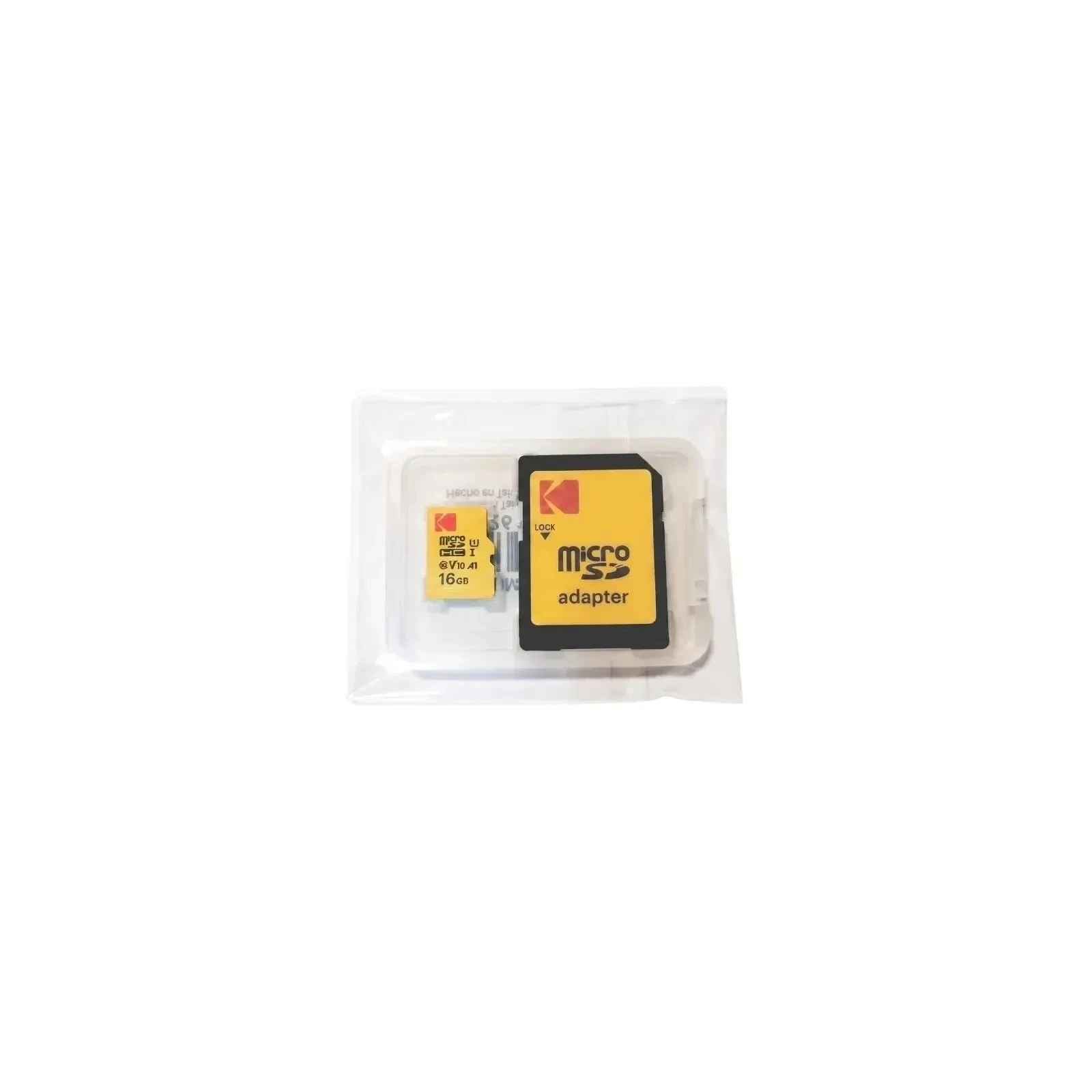 Kodak 16GB microSDHC class 10 UHS-I (EKMSDM16GHC10J60K) (UA)