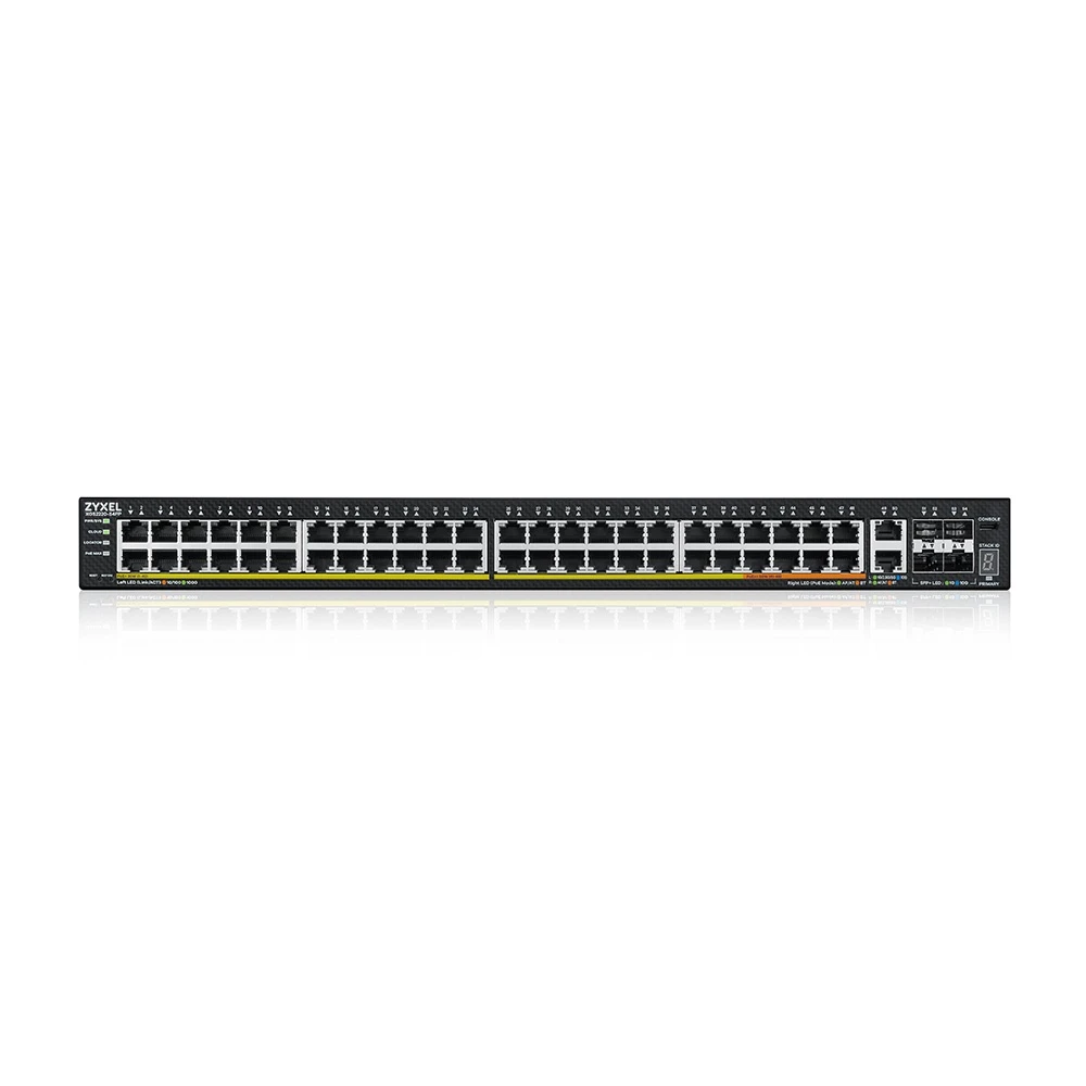 Коммутатор ZYXEL XGS2220-54FP (XGS2220-54FP-EU0101F) (UA) Fast Ethernet (10 / 100 Мбит / с): нет; Gigabit