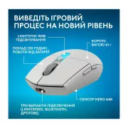Logitech G305 X Superlight Wireless White (910-007747) (UA)