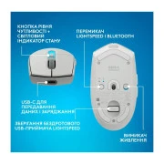 Logitech G305 X Superlight Wireless White (910-007747) (UA)