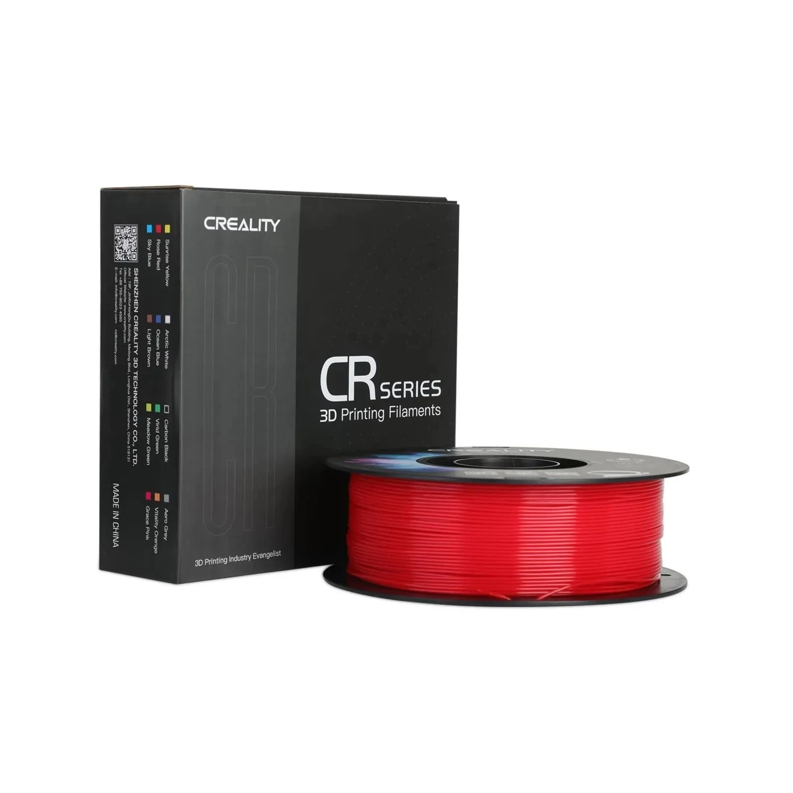 Пластик для 3D-принтера Creality PETG 1.75мм, red, 1кг (3301030038) (UA)