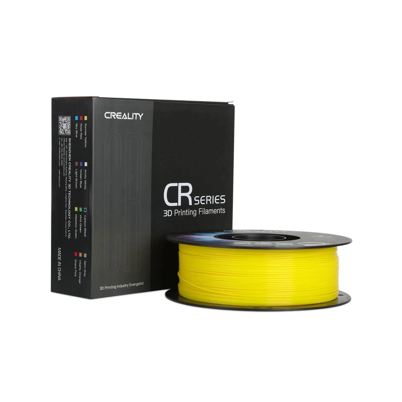Пластик для 3D-принтера Creality PETG 1.75мм, yellow, 1кг (3301030033) (UA)