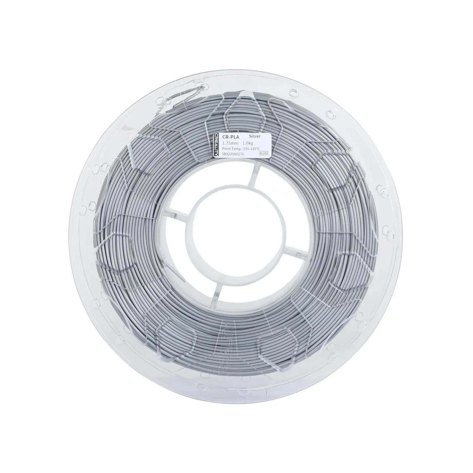 Пластик для 3D-принтера Creality PLA 1кг, 1.75мм, silver (3301010071) (UA)