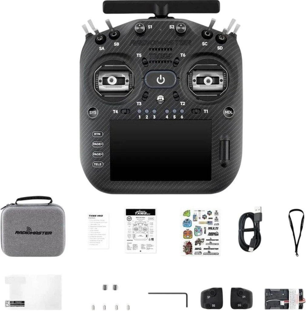 Пульт управління RadioMaster TX16S MK3 ELRS M2 (RM0157.0120-BLK) (UA)