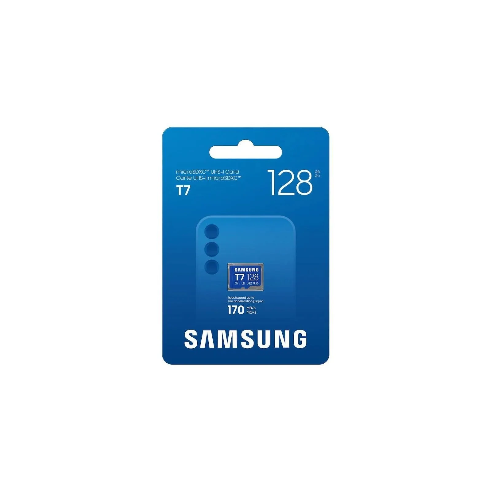 Samsung 128GB microSDXC class 10 UHS-I U3 V30 A2 T7 (MB-MB128T/WW) (UA)