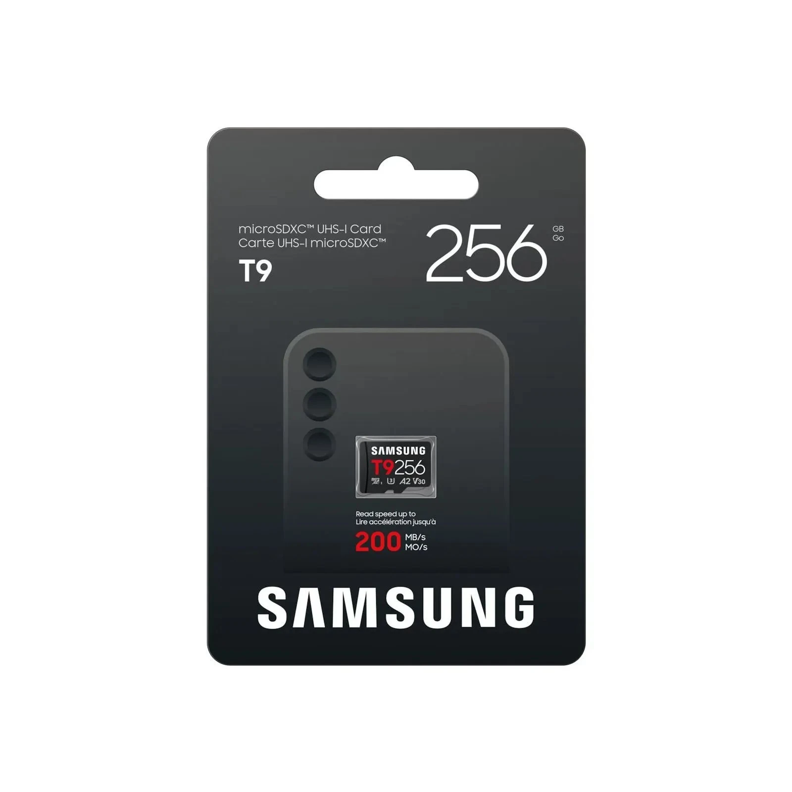 Samsung 256GB microSDXC class 10 UHS-I U3 V30 A2 T9 (MB-MH256T/WW) (UA)