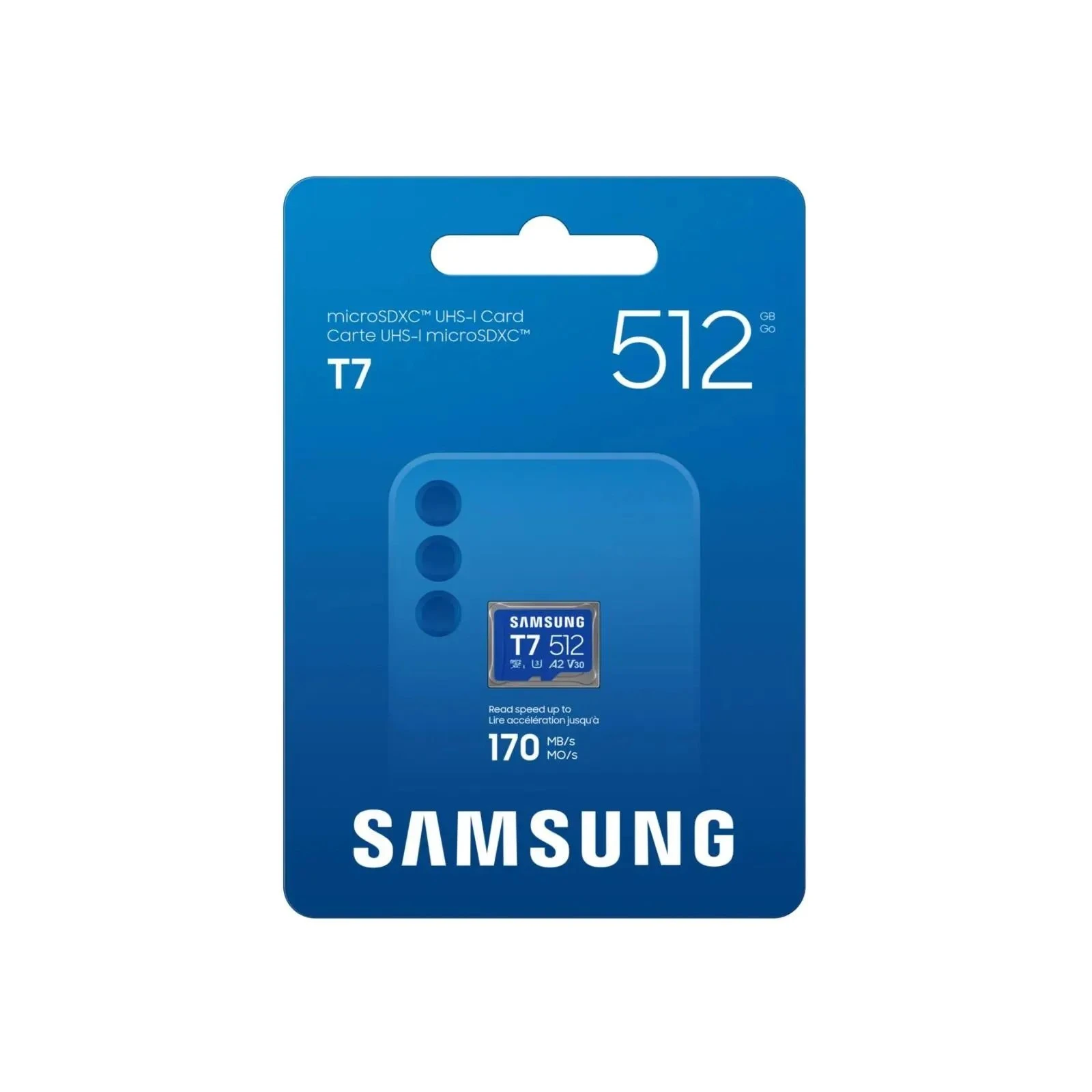 Samsung 512GB microSDXC class 10 UHS-I U3 V30 A2 T7 (MB-MB512T/WW) (UA)