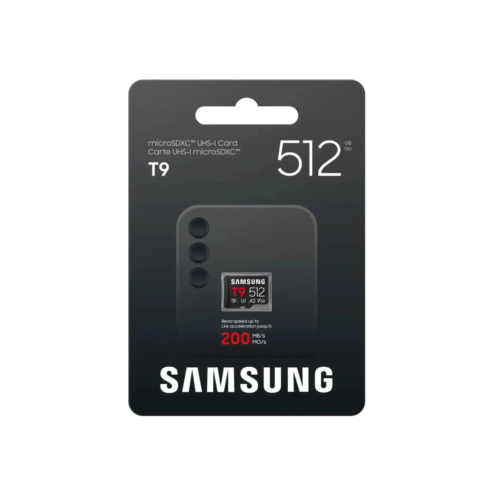 Samsung 512GB microSDXC class 10 UHS-I U3 V30 A2 T9 (MB-MH512T/WW) (UA)
