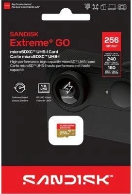 SanDisk 256 GB microSDXC Extreme Go (SDSQXGN-256G-GN6MN) (UA)