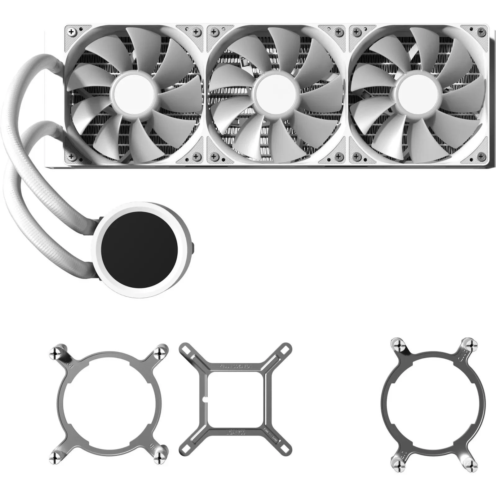 Система рідинного охолодження AeroCool Abyss L360R Digi White (ACLA-AD36117.21) (UA)