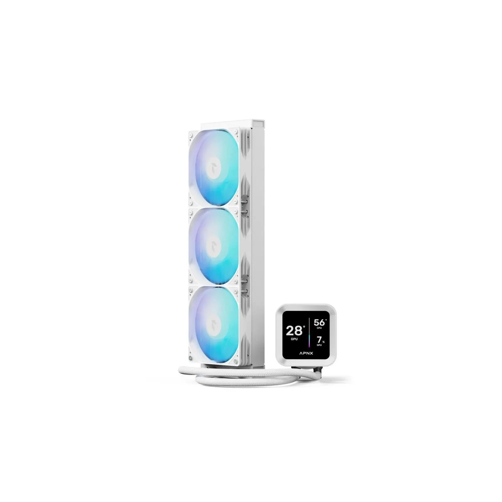 Система рідинного охолодження APNX LC1-D 360 WH (APLA-SV36117.21) (UA)
