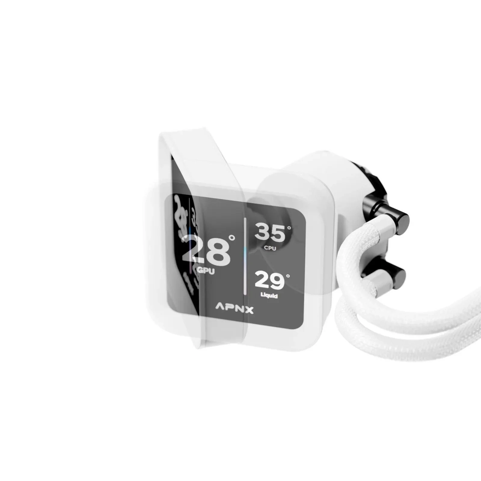 Система рідинного охолодження APNX LC1-D 360 WH (APLA-SV36117.21) (UA)