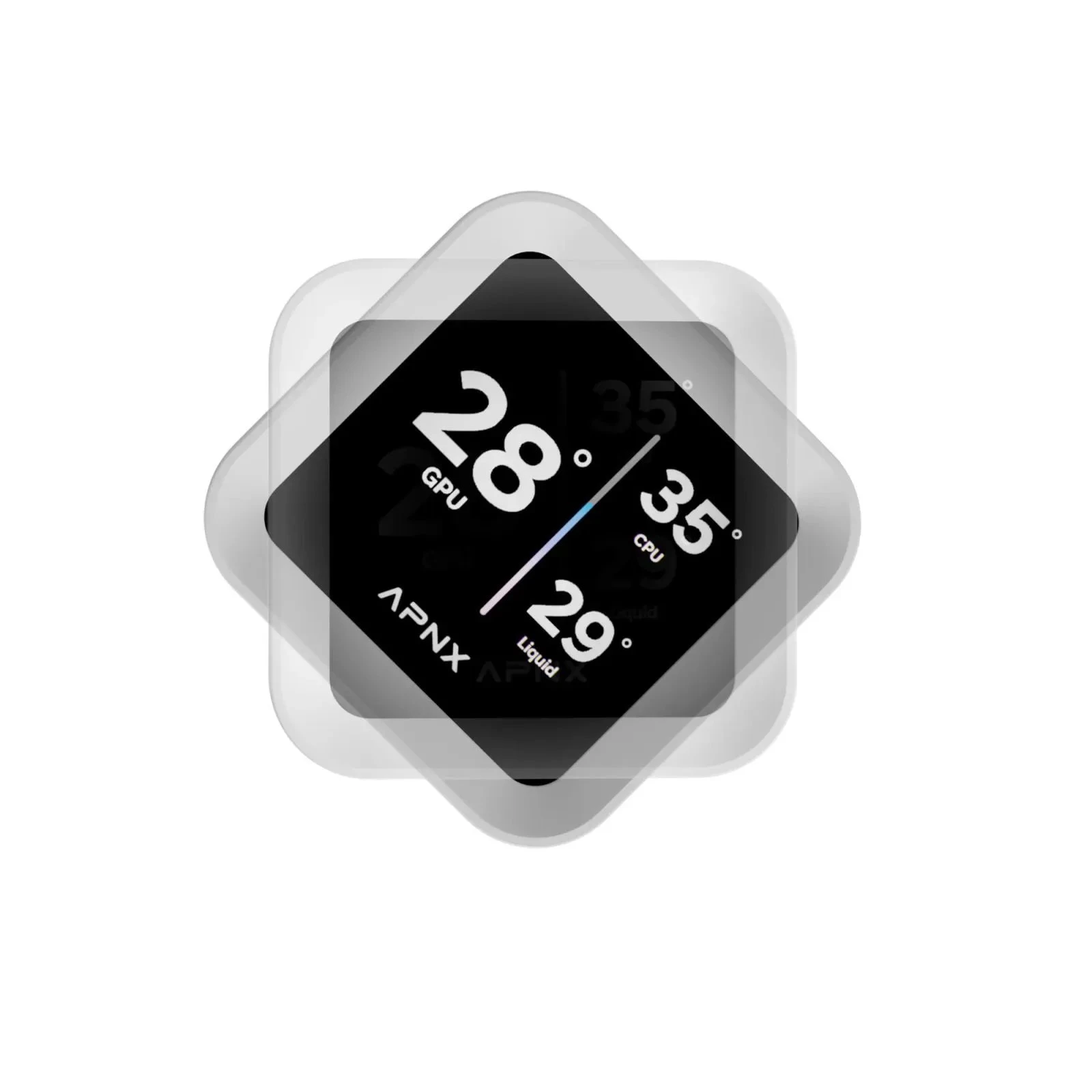 Система рідинного охолодження APNX LC1-D 360 WH (APLA-SV36117.21) (UA)