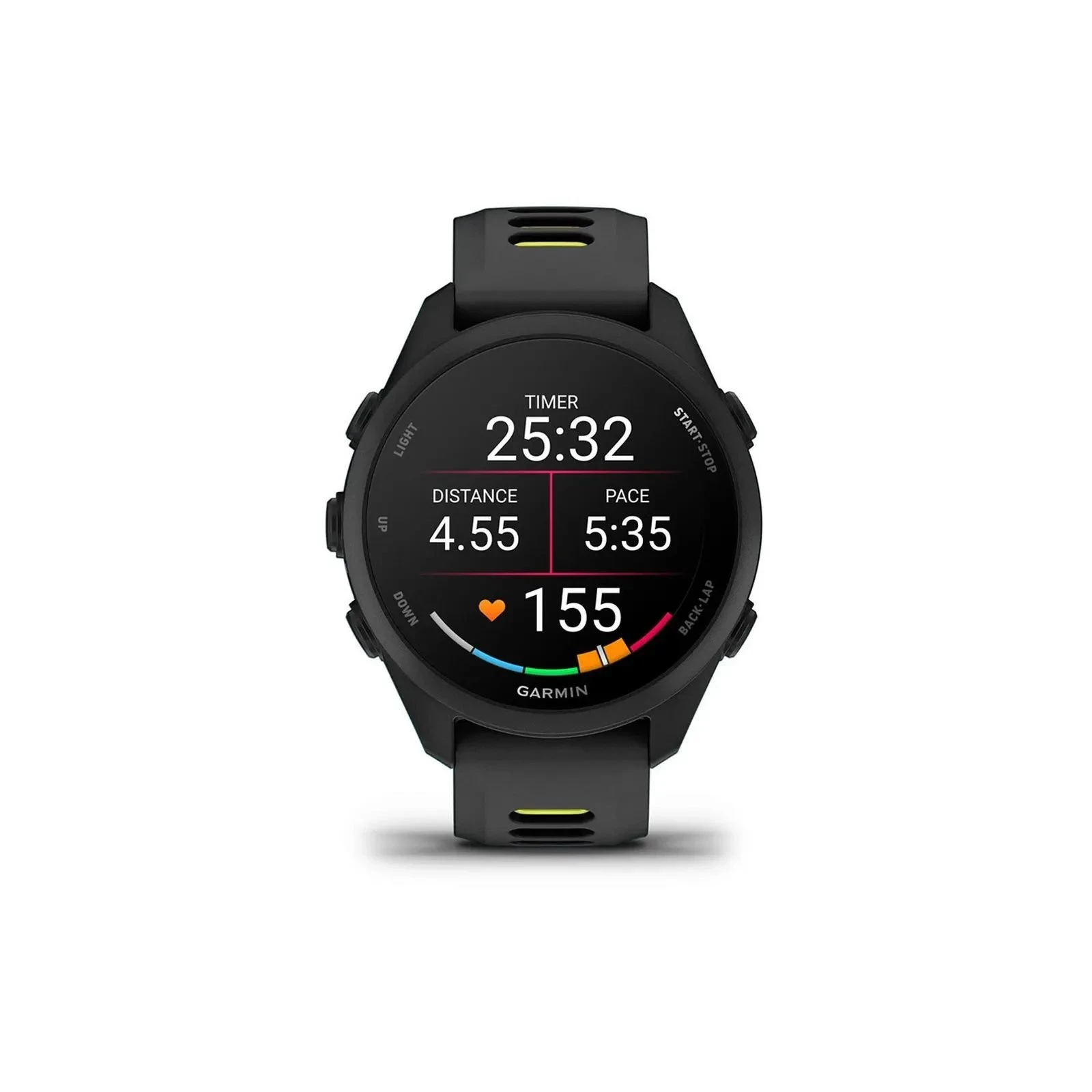 Смарт-годинники Garmin Forerunner 170, GPS, Black/Amp Yellow, GPS смарт-годинник (010-03920-00) (UA)