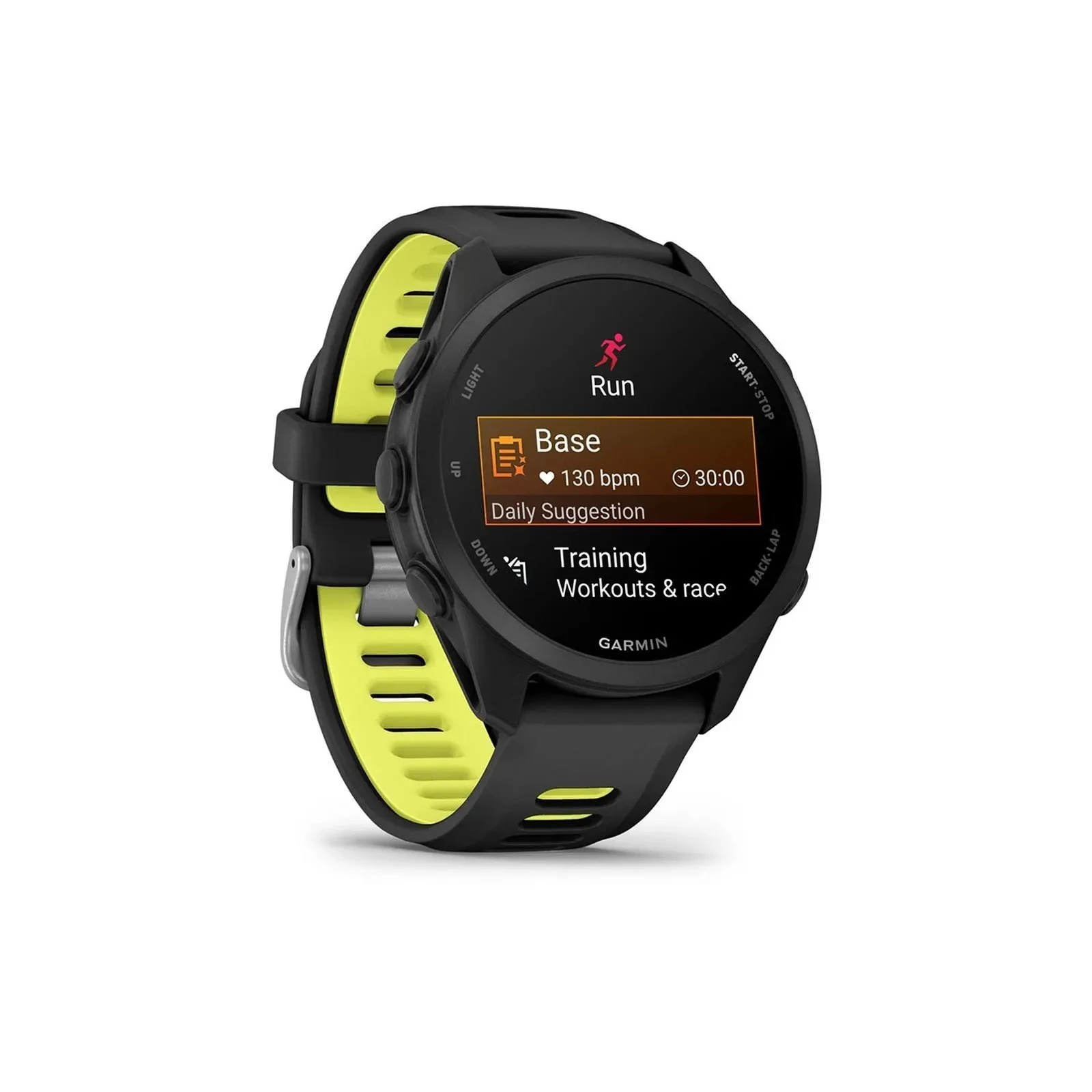 Смарт-годинники Garmin Forerunner 170 Music, GPS, WiFi, Black/Amp Yellow, GPS смарт-годинник (010-03920-10) (UA)