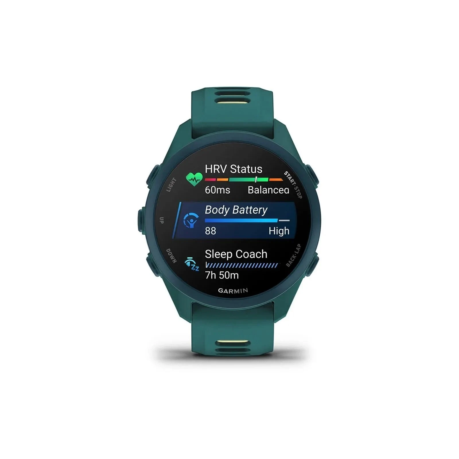 Смарт-годинники Garmin Forerunner 170 Music, GPS, WiFi, Teal Green/Citron, GPS смарт-годинник (010-03920-12) (UA)