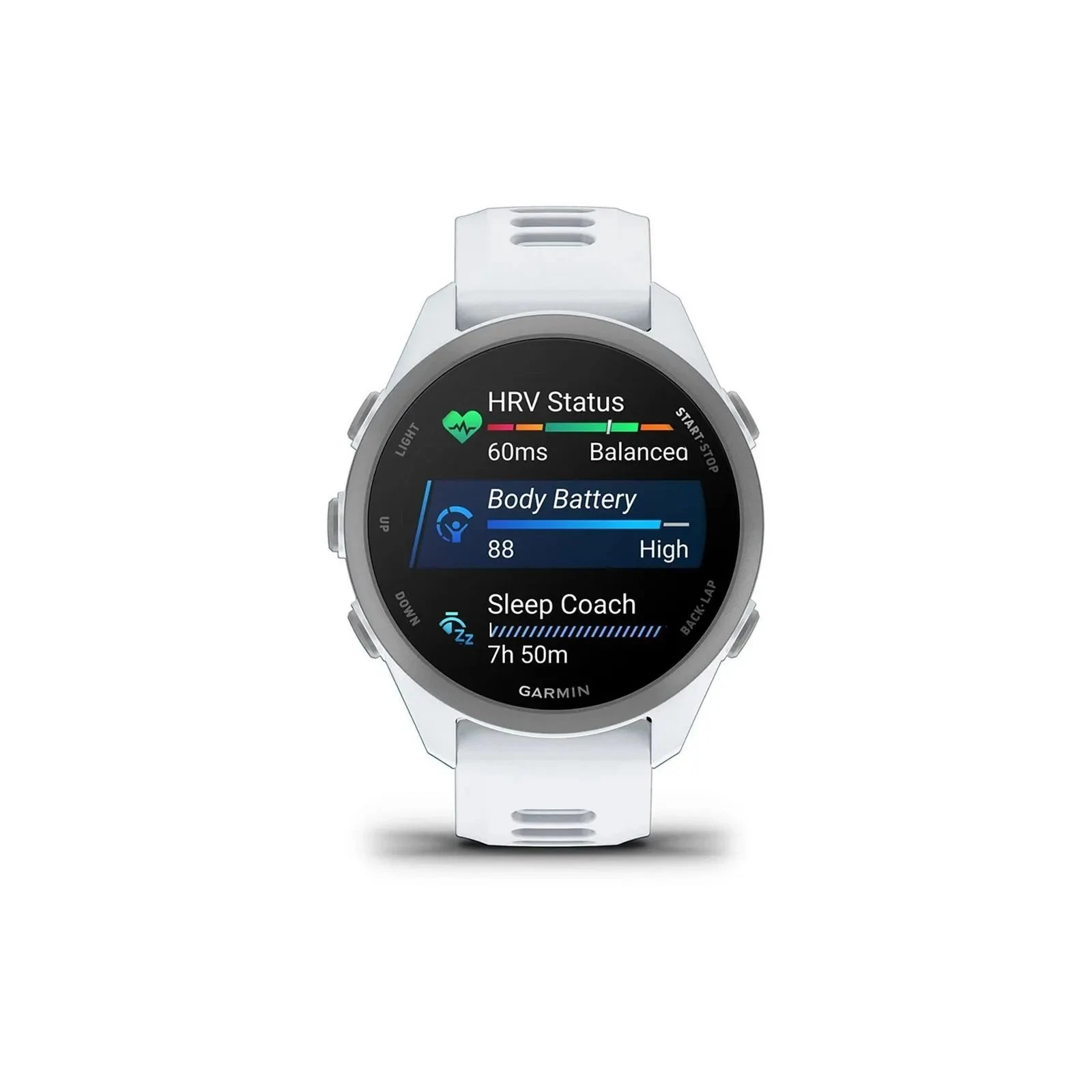 Смарт-годинники Garmin Forerunner 170 Music, GPS, WiFi, Whitestone/Cloud Blue, GPS смарт-годинник (010-03920-11) (UA)