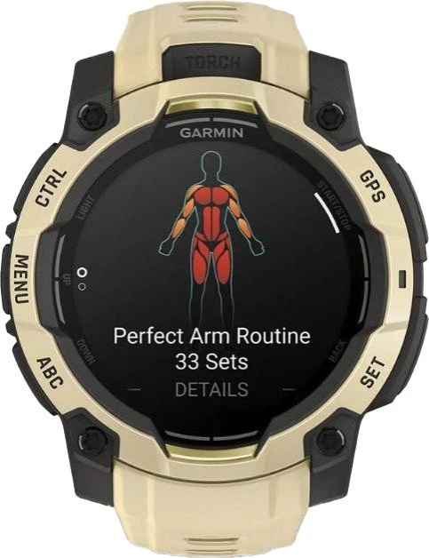 Смарт-годинники Garmin Instinct 3 45mm AMOLED Citrine з Citrine Band (010-02936-02) (UA)
